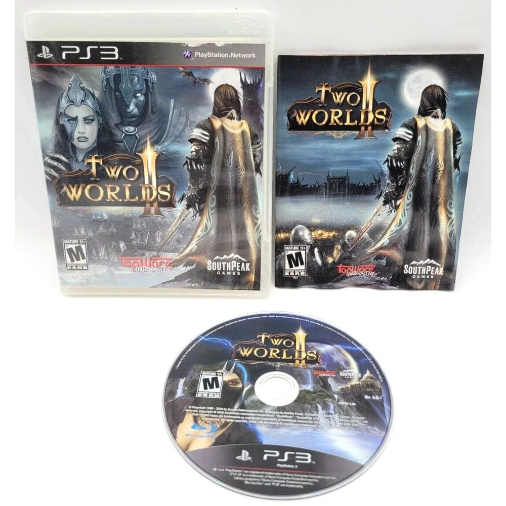 TWO WORLDS II PLAYSTATION 3 GAME CIB COMPLETE IN BOX‎ PS3 GAME